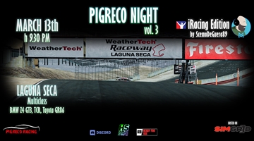 PiGreco Night vol3 iRacing Edition By ScemoDeGuera89